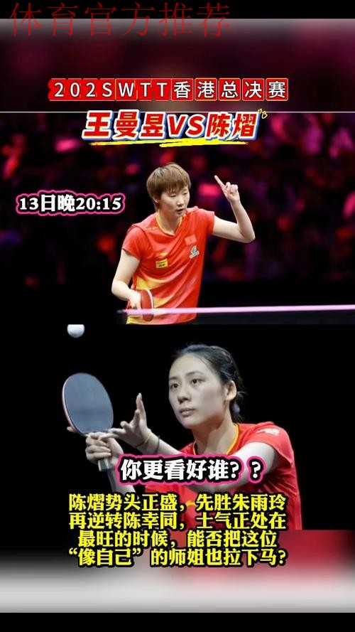 世乒联总决赛女单半决赛:陈熠VS王曼昱 集锦 世乒联总决赛女单半决赛:陈熠VS王曼昱 集锦